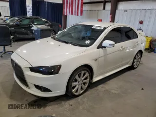 2015 Mitsubishi Lancer GT with VIN JA32U8FW9FU018875, listed as a Copart auction lot 41967595 with 142,605 mi miles and Salvage Title. Bid and sale history available at carsss.com. Image 1.