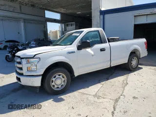 2017 Ford F-150 XL with VIN 1FTMF1C85HKD23290, listed as a Copart auction lot 53233075 with Not Provided miles and Salvage Title. Bid and sale history available at carsss.com. Image 1.