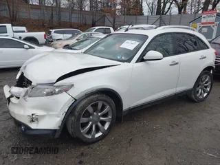 2004 Infiniti FX with VIN JNRBS08W44X402872, listed as a IAAI auction lot 41673657 with 141,060 mi miles and . Bid and sale history available at carsss.com. Image 17.