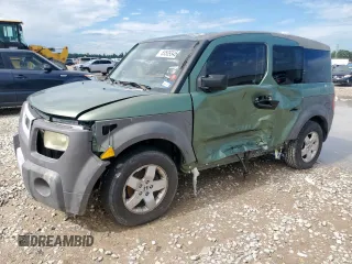 2004 Honda Element EX with VIN 5J6YH28694L025817, listed as a Copart auction lot 63509345 with 189,331 mi miles and Salvage title. Bid and sale history available at DreamBid. Image 1.