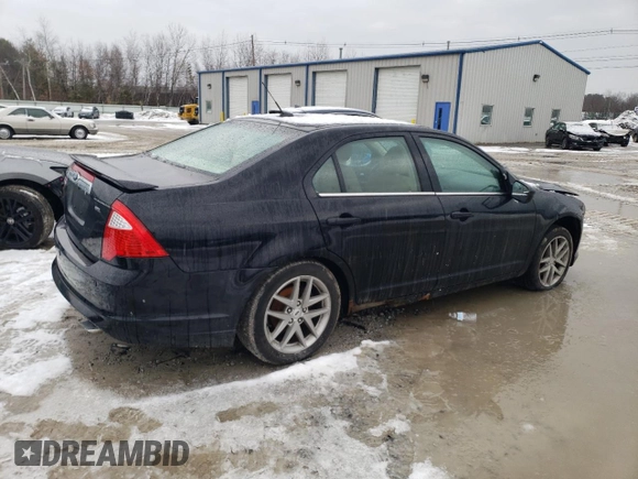 2012 Ford Fusion SEL with VIN 3FAHP0JA7CR127165, listed as a Copart auction lot 45728645 with 193,581 mi miles and Clean Title. Bid and sale history available at DreamBid. Image 3.