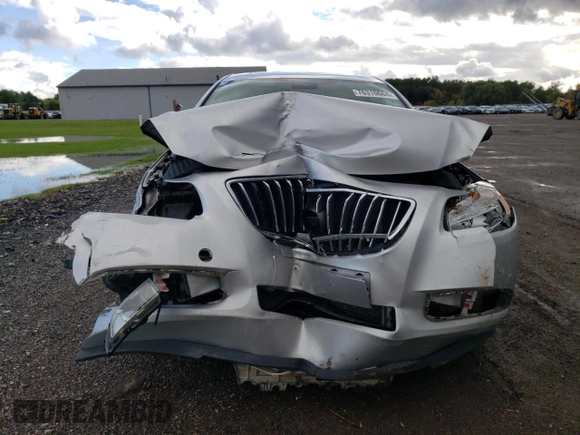 2011 Buick Regal CXL RL5 with VIN W04GT5GC0B1001062, listed as a Copart auction lot 76310664 with 190,403 mi miles and Salvage Title. Bid and sale history available at DreamBid. Image 5.