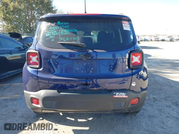 2020 Jeep Renegade Latitude z VIN ZACNJABBXLPL83917, wystawiony jako IAAI lot #41297530 z przebiegiem 41 264 mil mil oraz . Historia ofert i sprzedaży dostępna na DreamBid. Obrazek 17.