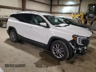 2023 GMC Terrain SLT with VIN 3GKALVEG0PL116802, listed as a Copart auction lot 48240075 with 56,471 mi miles and Clean Title. Bid and sale history available at carsss.com. Image 4.