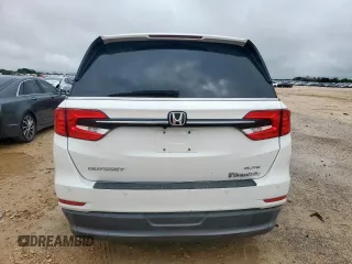 2022 Honda Odyssey Elite with VIN 5FNRL6H93NB066040, listed as a Copart auction lot 60162665 with 36,665 mi miles and Salvage title. Bid and sale history available at DreamBid. Image 6.