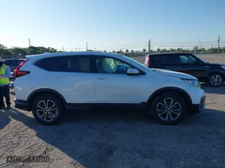 2021 Honda CR-V EX-L with VIN 7FARW1H85ME023016, listed as a IAAI auction lot 41304714 with 54,185 mi miles. Bid and sale history available at carsss.com. Image 13.
