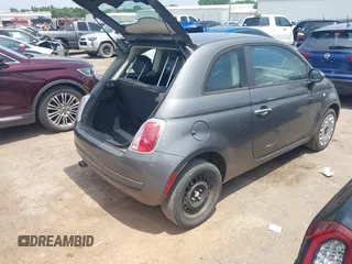 2013 FIAT 500 Pop with VIN 3C3CFFAR9DT727985, listed as a IAAI auction lot 42462086 with 88,978 mi miles and . Bid and sale history available at DreamBid. Image 4.