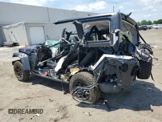 2022 Jeep Wrangler Unlimited Sport S with VIN 1C4HJXDG6NW141367, listed as a Copart auction lot 61546295 with Not provided miles and Salvage title. Bid and sale history available at DreamBid. Image 2.