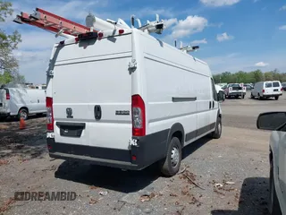 2023 Ram ProMaster Cargo with VIN 3C6MRVJG9PE519735, listed as a IAAI auction lot 41995842 with 30,745 mi miles and . Bid and sale history available at DreamBid. Image 4.