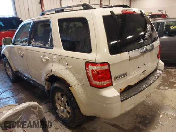 2011 Ford Escape Limited with VIN 1FMCU9E71BKC22769, listed as a IAAI auction lot 41213798 with 302,602 mi miles and . Bid and sale history available at DreamBid. Image 3.