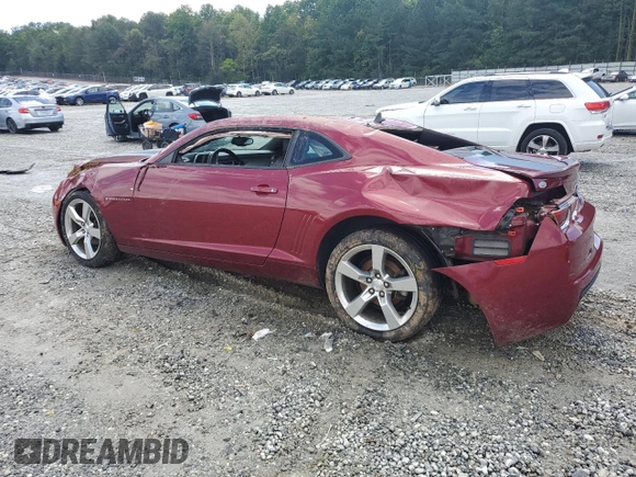 2011 Chevrolet Camaro 2LT with VIN 2G1FC1ED2B9121892, listed as a Copart auction lot 56714725 with 146,818 mi miles and Salvage title. Bid and sale history available at DreamBid. Image 2.