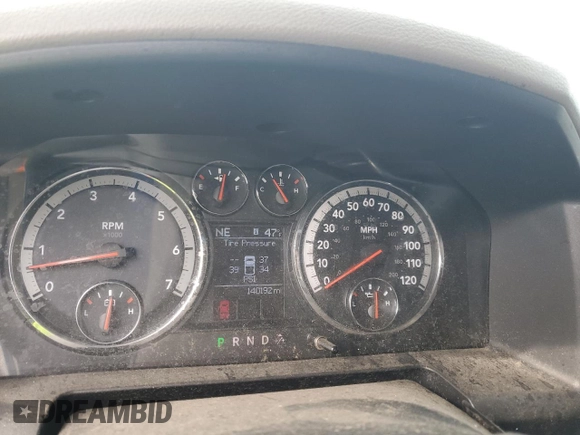 2010 Dodge 1500 SLT with VIN 1D7RV1GTXAS198516, listed as a Copart auction lot 40552514 with 140,192 mi miles and Salvage Title. Bid and sale history available at carsss.com. Image 9.