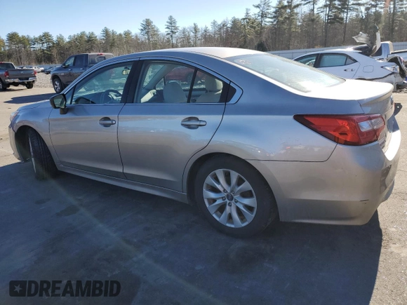 2017 Subaru Legacy with VIN 4S3BNAB67H3017650, listed as a Copart auction lot 80003404 with 58,149 mi miles and Salvage title. Bid and sale history available at DreamBid. Image 2.