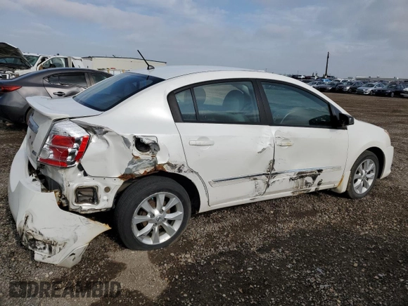 2012 Nissan Sentra SR with VIN 3N1AB6AP1CL643304, listed as a Copart auction lot 60234195 with 253,196 mi miles and Salvage title. Bid and sale history available at DreamBid. Image 3.