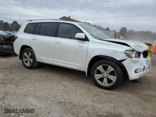 2009 Toyota Highlander Sport with VIN JTEDS43AX92092917, listed as a Copart auction lot 47545725 with 182,969 mi miles and Salvage Title. Bid and sale history available at carsss.com. Image 4.