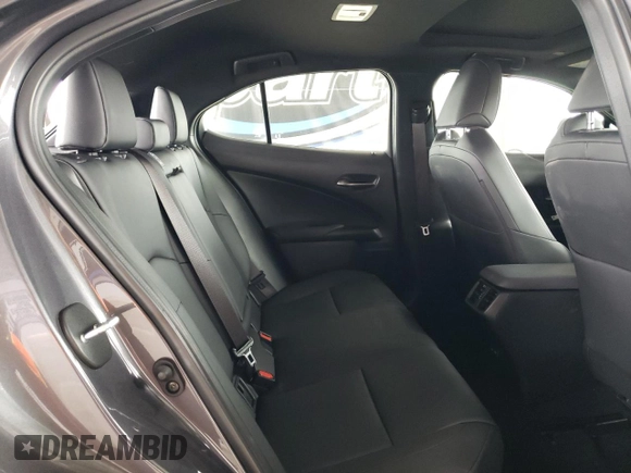 2023 Lexus UX 250h F Sport with VIN JTHB9JBHXP2065586, listed as a Copart auction lot 59037755 with 23,620 mi miles and Salvage title. Bid and sale history available at DreamBid. Image 10.