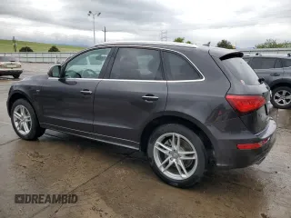 2015 Audi Q5 Premium Plus with VIN WA1DGAFP4FA019249, listed as a Copart auction lot 55855715 with 102,122 mi miles and Salvage title. Bid and sale history available at DreamBid. Image 2.