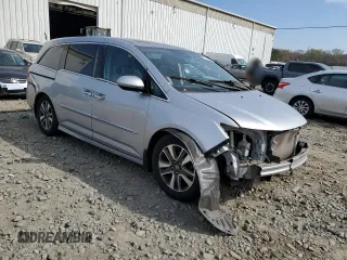 2016 Honda Odyssey Touring Elite with VIN 5FNRL5H96GB158496, listed as a Copart auction lot 53031525 with Not Provided miles and Salvage Title. Bid and sale history available at carsss.com. Image 4.