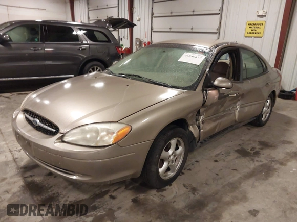 2003 Ford Taurus SES Standard with VIN 1FAFP552X3G184894, listed as a IAAI auction lot 41846677 with 160,824 mi miles. Bid and sale history available at carsss.com. Image 17.
