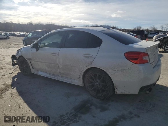 2021 Subaru WRX Premium with VIN JF1VA1C66M9805291, listed as a Copart auction lot 87717285 with 43,462 mi miles and Salvage Title. Bid and sale history available at carsss.com. Image 2.