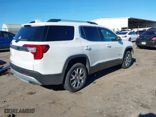 2021 GMC Acadia SLT with VIN 1GKKNMLS2MZ235553, listed as a IAAI auction lot 41077083 with 32,727 mi miles. Bid and sale history available at carsss.com. Image 4.
