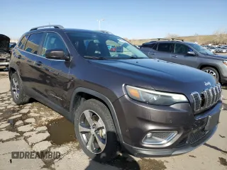2019 Jeep Cherokee Limited with VIN 1C4PJMDX2KD283474, listed as a Copart auction lot 52799845 with 38,499 mi miles and Salvage Title. Bid and sale history available at carsss.com. Image 4.