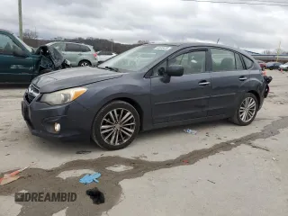 2013 Subaru Impreza Limited with VIN JF1GPAG68D2856057, listed as a Copart auction lot 44446435 with 185,196 mi miles and Salvage title. Bid and sale history available at DreamBid. Image 1.