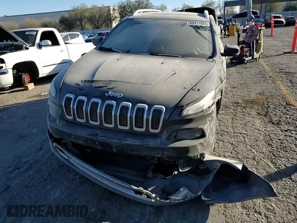 2016 Jeep Cherokee Limited with VIN 1C4PJMDS2GW186016, listed as a Copart auction lot 88911825 with 158,833 mi miles and Salvage title. Bid and sale history available at DreamBid. Image 12.
