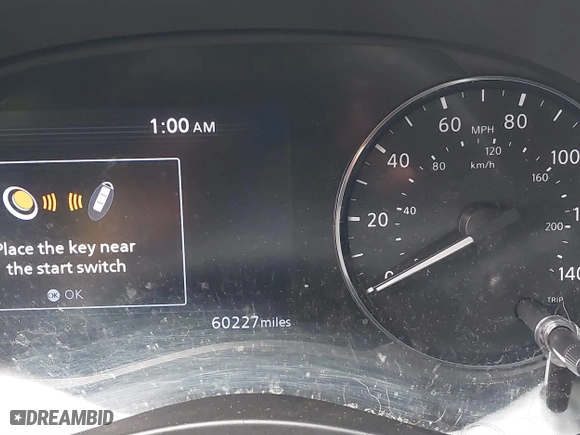 2022 Nissan Kicks SR with VIN 3N1CP5DV4NL515026, listed as a IAAI auction lot 39906023 with 60,227 mi miles. Bid and sale history available at carsss.com. Image 7.