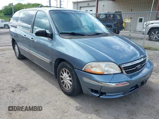 1999 Ford Windstar SE with VIN 2FMZA5240XBC66771, listed as a IAAI auction lot 42208716 with 143,764 mi miles and . Bid and sale history available at carsss.com. Image 1.