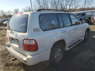 2002 Lexus LX 470 z VIN JTJHT00W123521886, wystawiony jako Copart lot #49223485 z przebiegiem 190 398 mil mil oraz Czysty tytuł • Clean title. Historia ofert i sprzedaży dostępna na DreamBid. Obrazek 3.