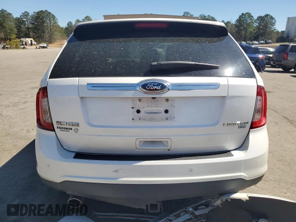 2013 Ford Edge Limited with VIN 2FMDK4KC8DBA04937, listed as a Copart auction lot 49056905 with 0 mi miles and Salvage Title. Bid and sale history available at carsss.com. Image 6.