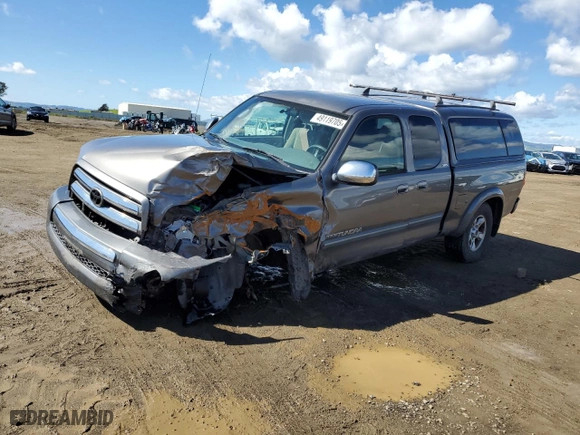 2005 Toyota Tundra SR5 with VIN 5TBBT44125S464916, listed as a Copart auction lot 49119705 with 237,775 mi miles and Salvage Title. Bid and sale history available at carsss.com. Image 1.