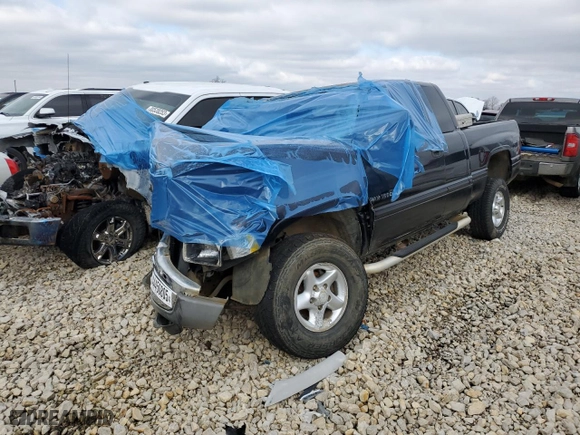 1999 Dodge Ram 1500 with VIN 3B7HF13ZXXG241152, listed as a Copart auction lot 44450805 with 0 mi miles and Non Repairable. Bid and sale history available at carsss.com. Image 1.