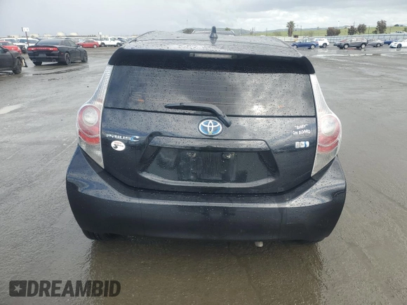 2015 Toyota Prius One with VIN JTDKDTB34F1101938, listed as a Copart auction lot 51295095 with 136,461 mi miles and Salvage Title. Bid and sale history available at carsss.com. Image 6.