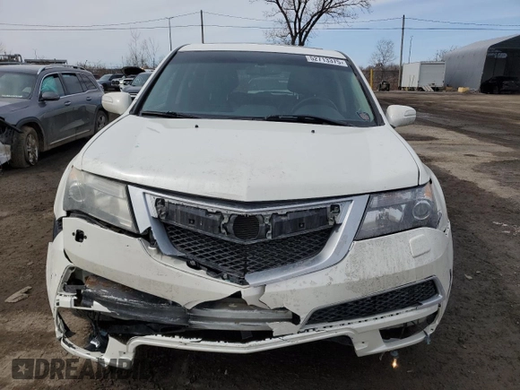 2012 Acura MDX Advance with VIN 2HNYD2H62CH001480, listed as a Copart auction lot 52713375 with 295,995 mi miles and Salvage title. Bid and sale history available at DreamBid. Image 5.