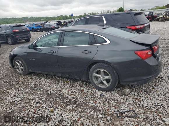 2017 Chevrolet Malibu LS with VIN 1G1ZB5ST3HF144553, listed as a Copart auction lot 54541685 with 264,666 mi miles and Clean Title. Bid and sale history available at DreamBid. Image 2.