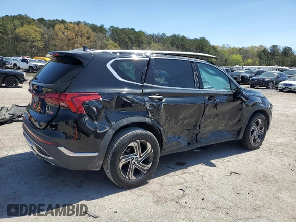2022 Hyundai Santa Fe SEL z VIN 5NMS34AJ9NH468346, wystawiony jako Copart lot #50541605 z przebiegiem 71 767 mil mil oraz Szkoda całkowita • Salvage title. Historia ofert i sprzedaży dostępna na DreamBid. Obrazek 3.