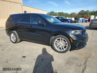 2022 Dodge Durango GT Plus with VIN 1C4RDJDG8NC220419, listed as a Copart auction lot 84654714 with 0 mi miles and Salvage Title. Bid and sale history available at carsss.com. Image 4.