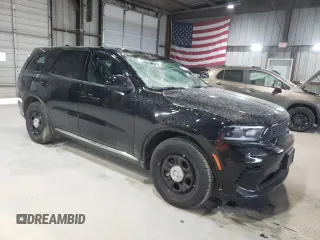 2023 Dodge Durango Pursuit with VIN 1C4SDJFT7PC655978, listed as a Copart auction lot 51123395 with 4,442 mi miles and Salvage title. Bid and sale history available at DreamBid. Image 4.