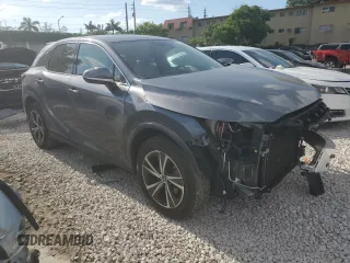 2023 Lexus RX with VIN 2T2BAMBA6PC007114, listed as a Copart auction lot 52264274 with 10,728 mi miles and Salvage Title. Bid and sale history available at carsss.com. Image 4.