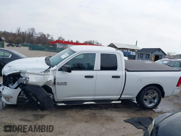 2017 Ram 1500 Express with VIN 1C6RR7FT9HS607948, listed as a IAAI auction lot 41845038 with 130,767 mi miles. Bid and sale history available at carsss.com. Image 15.