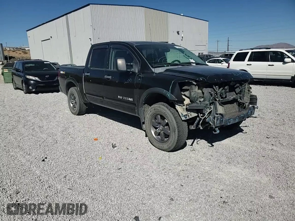 2014 Nissan Titan S with VIN 1N6AA0EC1EN510658, listed as a Copart auction lot 75210054 with Not Provided miles and Salvage Title. Bid and sale history available at DreamBid. Image 10.