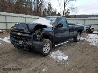 2013 Chevrolet Silverado 1500 Work Truck with VIN 1GCNKPEA6DZ256820, listed as a Copart auction lot 82462124 with 70,086 mi miles and Salvage Title. Bid and sale history available at carsss.com. Image 1.
