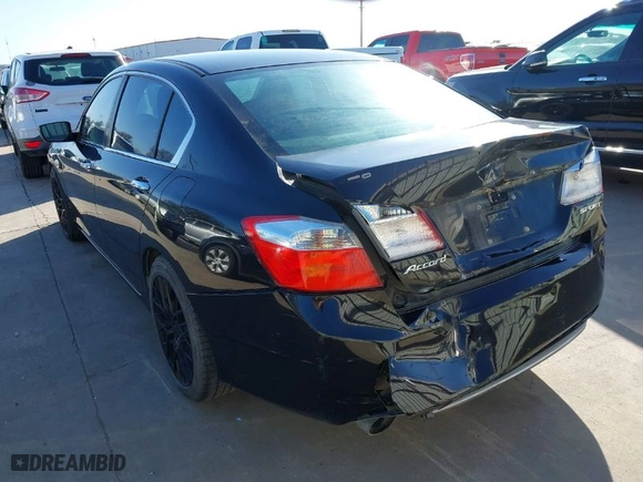 2014 Honda Accord Sedan Sport with VIN 1HGCR2F54EA113485, listed as a IAAI auction lot 41632521 with 204,594 mi miles. Bid and sale history available at carsss.com. Image 3.