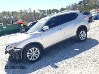2016 Nissan Rogue S with VIN KNMAT2MT6GP732940, listed as a Copart auction lot 50016975 with 63,525 mi miles and Salvage Title. Bid and sale history available at carsss.com. Image 1.
