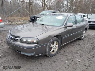 2003 Chevrolet Impala LS with VIN 2G1WH52K839233366, listed as a IAAI auction lot 42012739 with 183,463 mi miles. Bid and sale history available at carsss.com. Image 2.