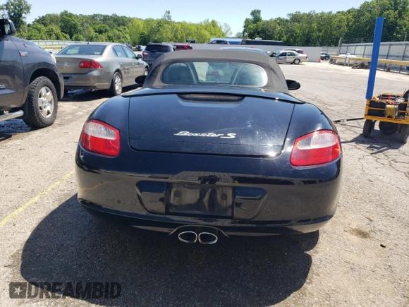 2006 Porsche Boxster S с VIN WP0CB29846U730068, выставлен на аукционе Copart как лот 55626595 с пробегом 137 883 миль миль и На запчасти • Non repairable. История ставок и продаж доступна на DreamBid. Изображение 6.