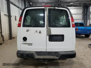 2007 Chevrolet Express Passenger with VIN 1GAHG39U571248683, listed as a Copart auction lot 41487325 with 126,216 mi miles and Salvage Title. Bid and sale history available at carsss.com. Image 6.