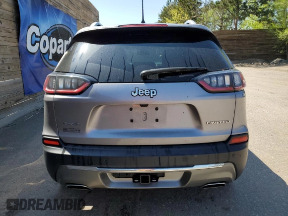 2019 Jeep Cherokee Limited z VIN 1C4PJMDX3KD133468, wystawiony jako Copart lot #56223385 z przebiegiem 108 215 mil mil oraz Czysty tytuł • Clean title. Historia ofert i sprzedaży dostępna na DreamBid. Obrazek 6.